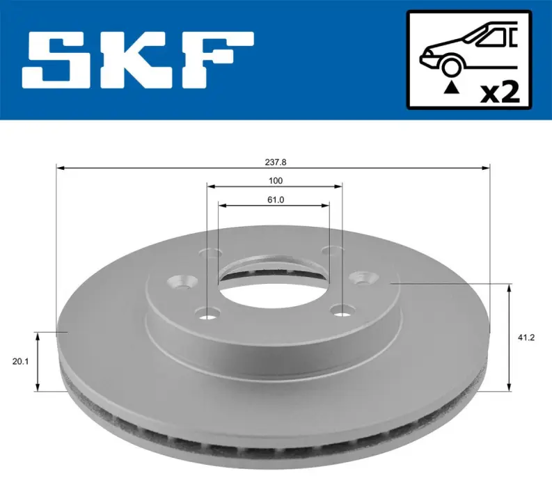 Автодеталь SKF VKBD80195V2 (фото 1)