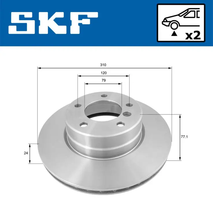 Автодеталь SKF VKBD80196V2 (фото 1)