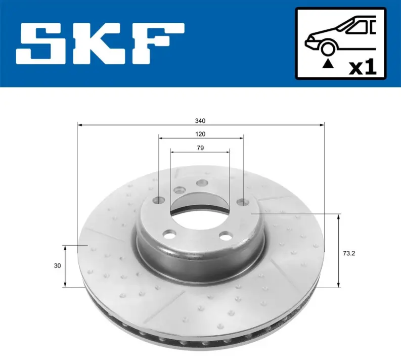 Автодеталь SKF VKBD80246V1 (фото 1)