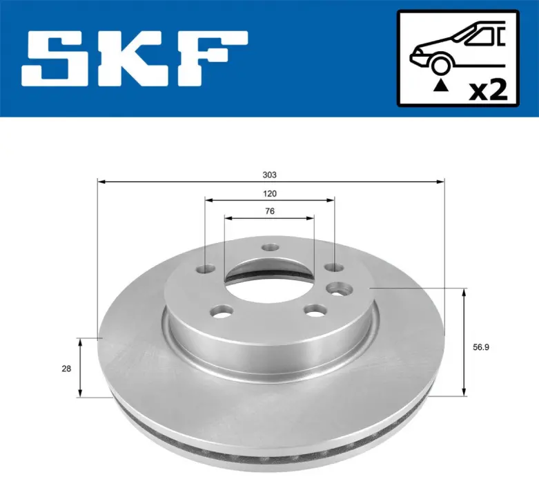 Автодеталь SKF VKBD80253V2 (фото 1)