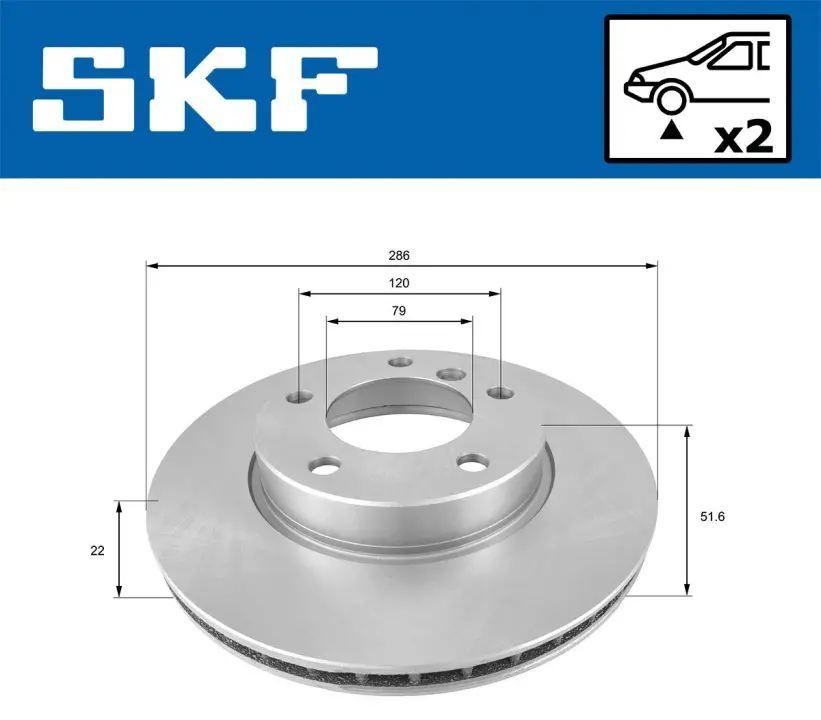 Автодеталь SKF VKBD80276V2 (фото 1)