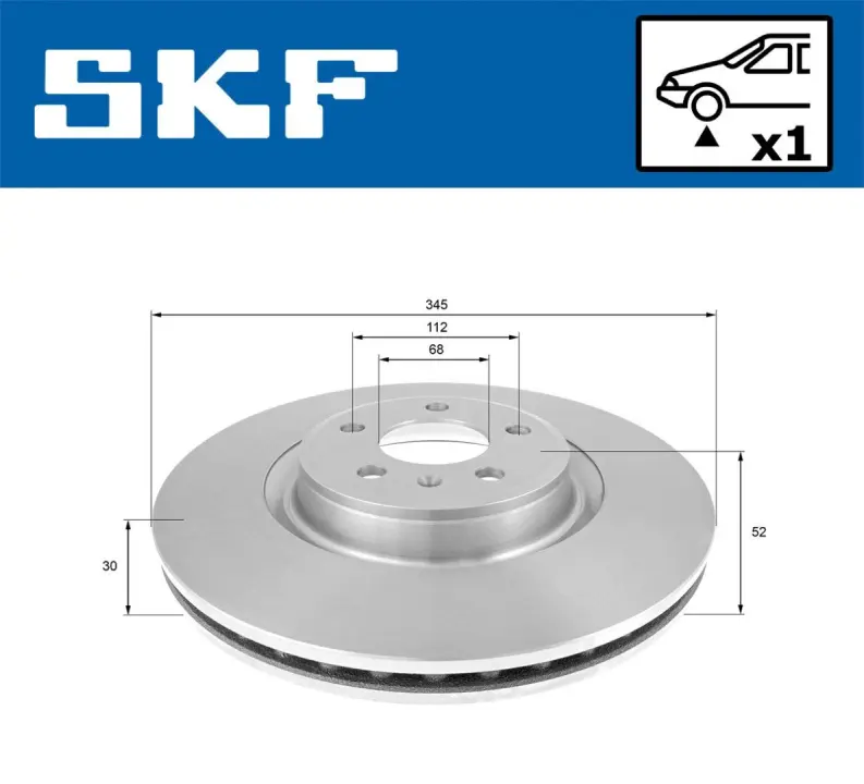 Автодеталь SKF VKBD80286V1 (фото 1)