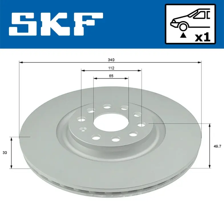 Автодеталь SKF VKBD80292V1 (фото 1)