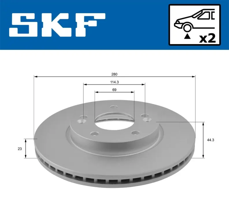 Автодеталь SKF VKBD80323V2 (фото 1)