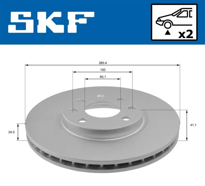 Автодеталь SKF VKBD80324V2 (фото 1)