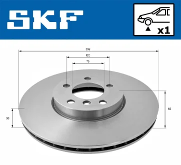 Автодеталь SKF VKBD80339V1