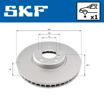 Автодеталь SKF VKBD80484V1