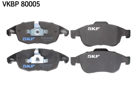 VKBP 80005 Комплект гальмівних колодок (шт.) SKF VKBP80005