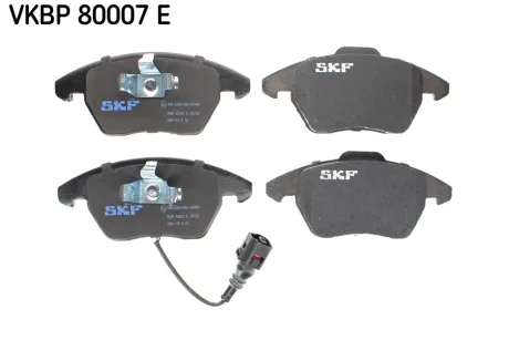 Комплект гальмівних колодок SKF VKBP 80007 E