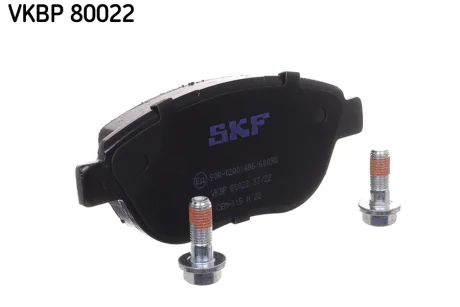 VKBP80022 Комплект гальмівних накладок, дискове гальмо SKF VKBP 80022