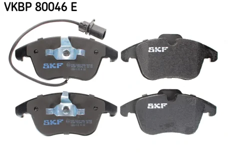 VKBP 80046 E Комплект гальмівних колодок (шт.) SKF VKBP80046E
