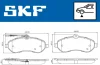 VKBP80048E Комплект гальмівних накладок, дискове гальмо SKF VKBP 80048 E (фото 2)