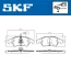 Комплект гальмівних колодок, дискове гальмо SKF VKBP 80053 E (фото 4)
