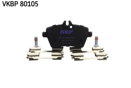 VKBP80105 Комплект гальмівних накладок, дискове гальмо SKF VKBP 80105