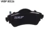 Klocki ham. CITROГN C4/DS4 SKF VKBP80116 (фото 3)