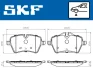 VKBP80118 Комплект гальмівних накладок, дискове гальмо SKF VKBP 80118 (фото 6)