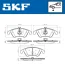 VKBP80123 Комплект гальмівних накладок, дискове гальмо SKF VKBP 80123 (фото 6)