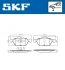 VKBP80127 Комплект гальмівних накладок, дискове гальмо SKF VKBP 80127 (фото 2)