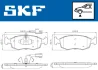 VKBP80146E Комплект гальмівних накладок, дискове гальмо SKF VKBP 80146 E (фото 2)