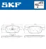 Комплект гальмівних колодок, дискове гальмо SKF VKBP 80151 (фото 6)