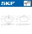 VKBP80155E Комплект гальмівних накладок, дискове гальмо SKF VKBP 80155 E (фото 6)