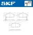 VKBP80167A Комплект гальмівних накладок, дискове гальмо SKF VKBP 80167 A (фото 2)