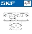 VKBP80179E Комплект гальмівних накладок, дискове гальмо SKF VKBP 80179 E (фото 2)