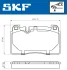 VKBP80225 Комплект гальмівних накладок, дискове гальмо SKF VKBP 80225 (фото 2)