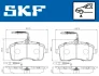 VKBP80232E Комплект гальмівних накладок, дискове гальмо SKF VKBP 80232 E (фото 2)
