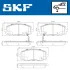 VKBP80256A Комплект гальмівних накладок, дискове гальмо SKF VKBP 80256 A (фото 2)