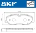 VKBP80306 Комплект гальмівних накладок, дискове гальмо SKF VKBP 80306 (фото 2)