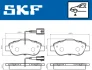 VKBP80313E Комплект гальмівних накладок, дискове гальмо SKF VKBP 80313 E (фото 2)