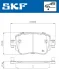 VKBP80324 Комплект гальмівних накладок, дискове гальмо SKF VKBP 80324 (фото 2)