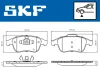 VKBP80336 Комплект гальмівних накладок, дискове гальмо SKF VKBP 80336 (фото 2)