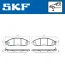 VKBP80339 Комплект гальмівних накладок, дискове гальмо SKF VKBP 80339 (фото 2)