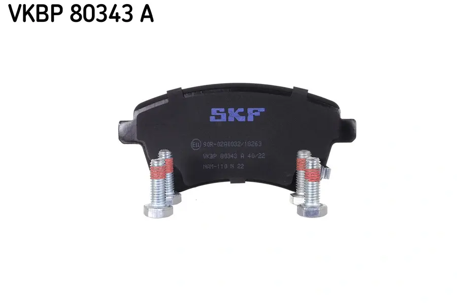 VKBP80343A Комплект гальмівних накладок, дискове гальмо SKF VKBP 80343 A (фото 1)