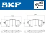 VKBP80394A Комплект гальмівних накладок, дискове гальмо SKF VKBP 80394 A (фото 2)