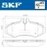 VKBP80412 Комплект гальмівних накладок, дискове гальмо SKF VKBP 80412 (фото 2)