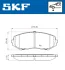 VKBP80417A Комплект гальмівних накладок, дискове гальмо SKF VKBP 80417 A (фото 2)