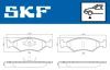 VKBP80504 Комплект гальмівних накладок, дискове гальмо SKF VKBP 80504 (фото 6)