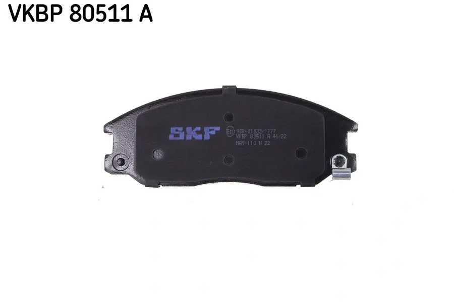 VKBP80511A Комплект гальмівних накладок, дискове гальмо SKF VKBP 80511 A (фото 1)