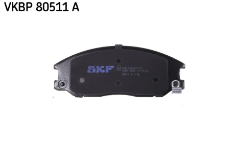 VKBP80511A Комплект гальмівних накладок, дискове гальмо SKF VKBP 80511 A