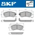 VKBP80535A Комплект гальмівних накладок, дискове гальмо SKF VKBP 80535 A (фото 2)