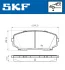 VKBP80612A Комплект гальмівних накладок, дискове гальмо SKF VKBP 80612 A (фото 2)