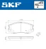 VKBP80715A Комплект гальмівних накладок, дискове гальмо SKF VKBP 80715 A (фото 2)