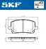 VKBP80943 Комплект гальмівних накладок, дискове гальмо SKF VKBP 80943 (фото 2)