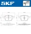 VKBP80956 Комплект гальмівних накладок, дискове гальмо SKF VKBP 80956 (фото 1)