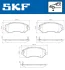 VKBP81078A Комплект гальмівних накладок, дискове гальмо SKF VKBP 81078 A (фото 2)