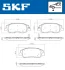 VKBP81093A Комплект гальмівних накладок, дискове гальмо SKF VKBP 81093 A (фото 2)