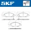 VKBP81111A Комплект гальмівних накладок, дискове гальмо SKF VKBP 81111 A (фото 2)